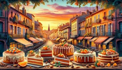 Delightful Carrot Cake Spots in Vibrant Toulouse