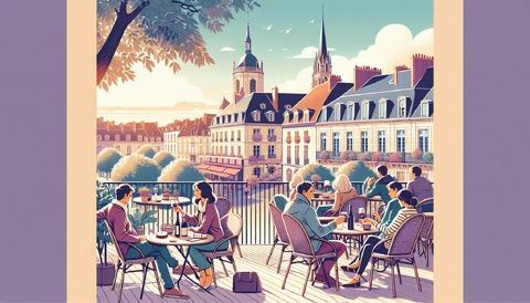 Détente et ambiance sur les terrasses de Nancy