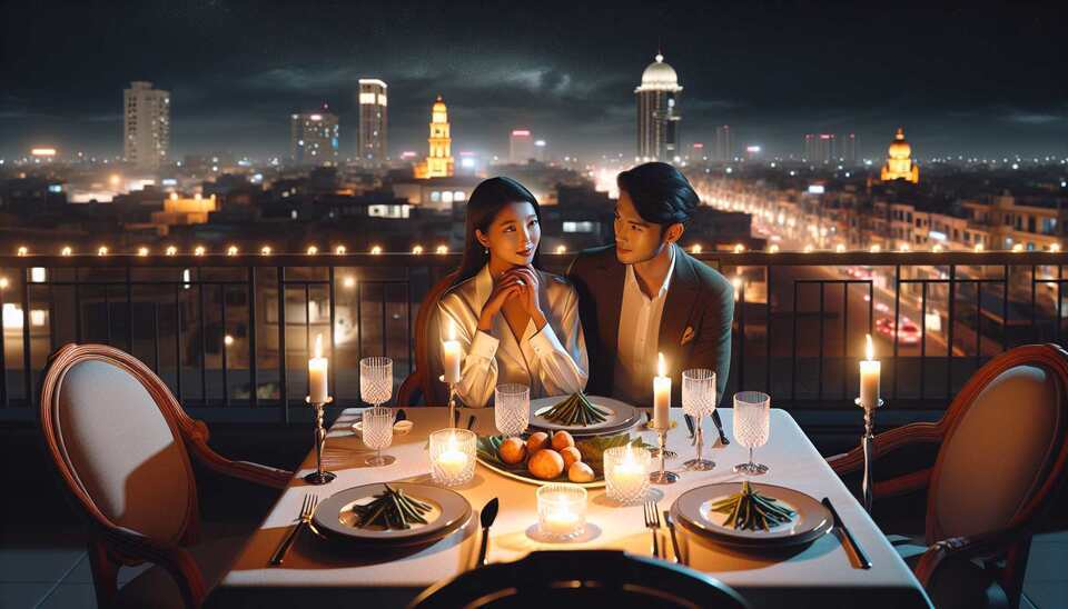 Terrace Dinner for Two: Romantic Spots in Coimbatore>