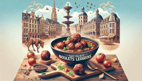 Dégustez les meilleurs boulets liégeois à Liège!