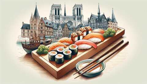 Découvrez les meilleurs restaurants de sushi à Rouen