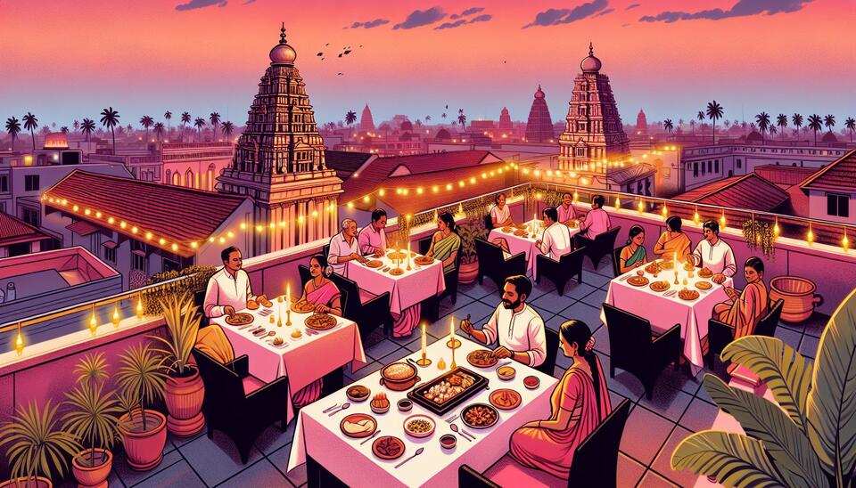 Rooftop Dining Gems in Thiruvananthapuram>
