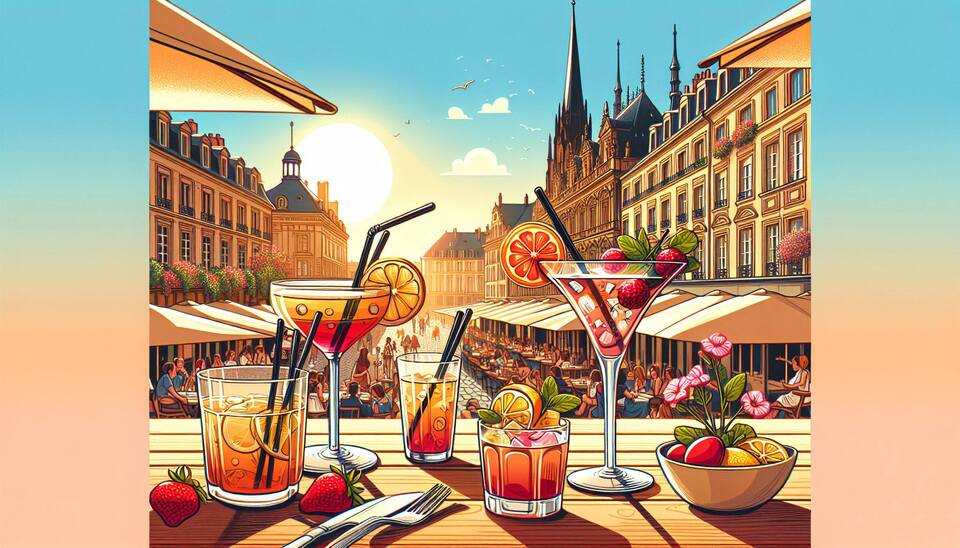 Profitez des cocktails en terrasse cet été à Metz !>