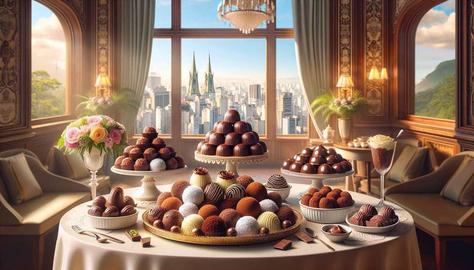 Gourmet Brigadeiro Delights in São Paulo’s Dessert Scene>