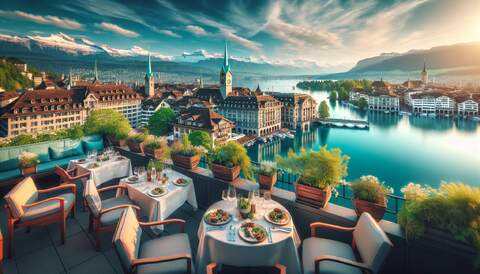 Restaurants mit atemberaubender Aussicht in Zürich