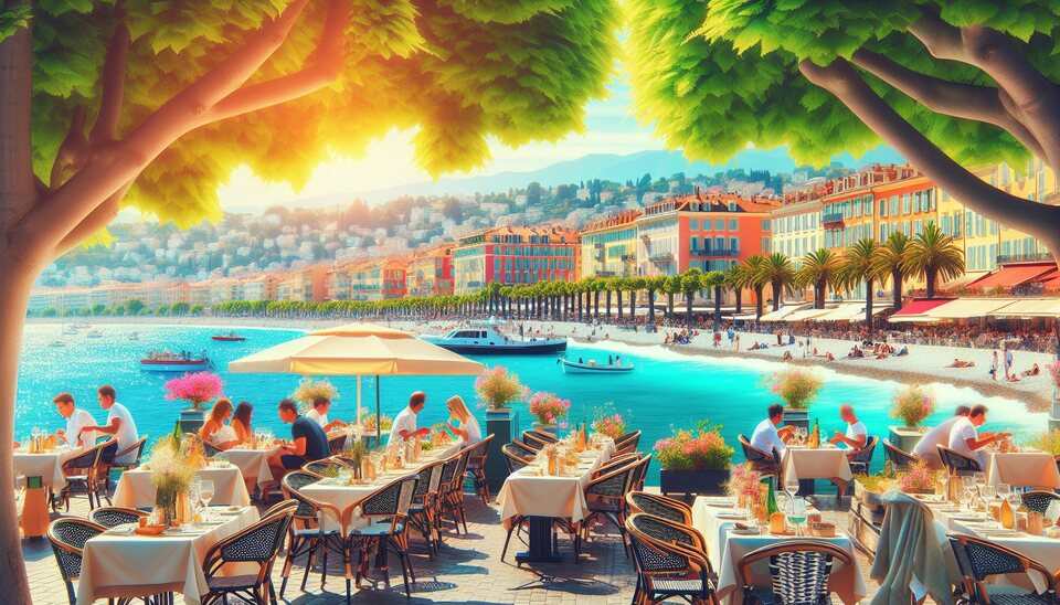 Détendez-vous à Nice : Déjeuner en terrasse idéal>