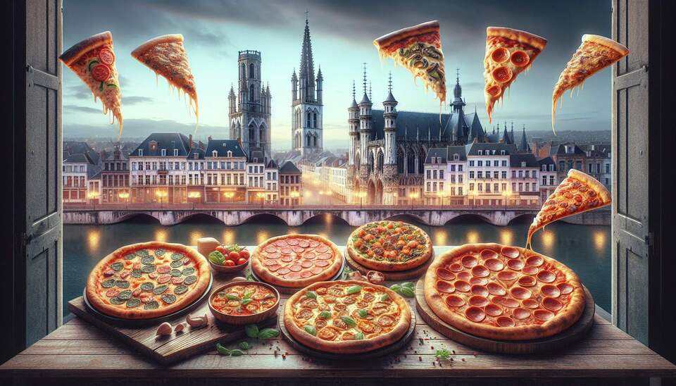 Dégustez les meilleures pizzerias de Tournai!>
