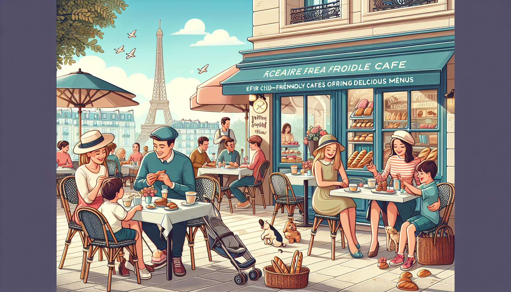 Les Cafés Enfants-Friendly à Paris : Menus Délicieux