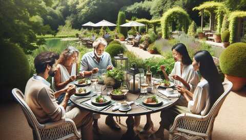 Découvrez des restaurants naturistes en France
