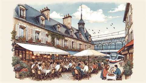 Délices à Petits Prix Près de Restaurant de la Gare