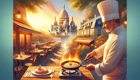 Délices de Crêpes Suzette à Paris