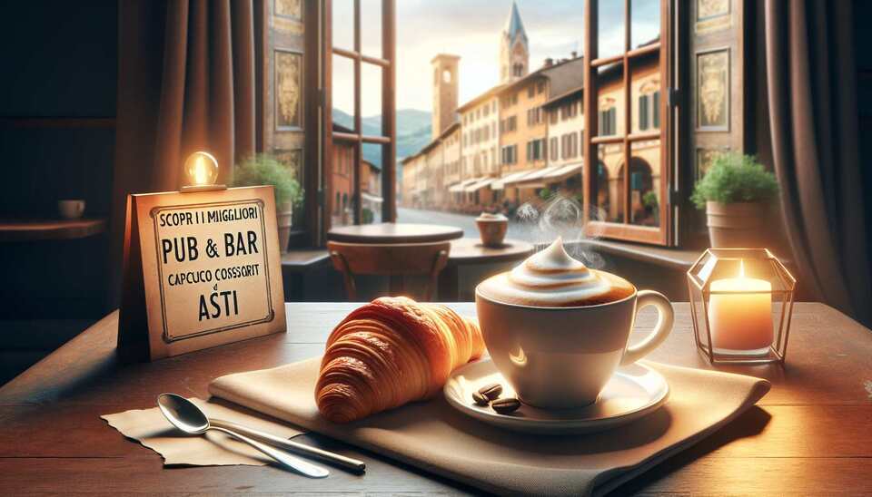 Scopri i migliori pub & bar ad Asti: cappuccino e croissant>