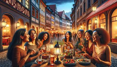 Charming Leipzig Restaurants: Affordable Girls' Night Out