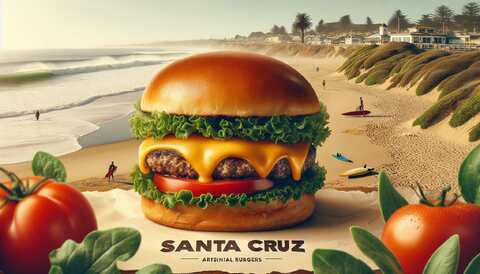 Deliciosas hamburguesas artesanales en Santa Cruz