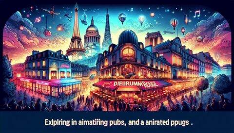 Explorez les pubs animés de Paris: Delirium, Rouge &amp; plus!