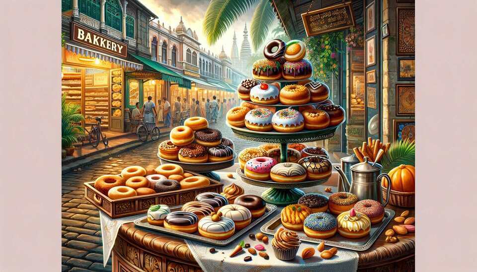 Indulge in Delicious Doughnuts near Thom's Bakery>