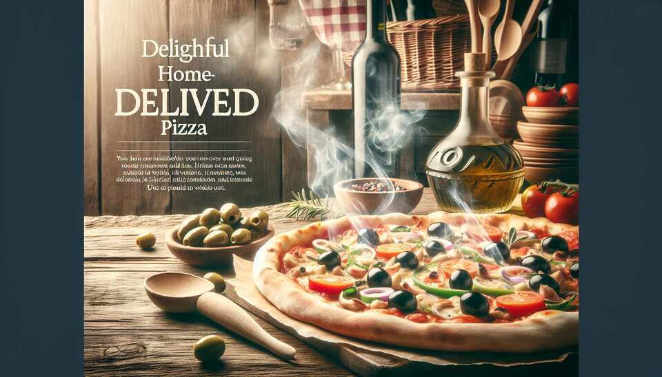 Deliziosa Pizza Italiana a Domicilio>