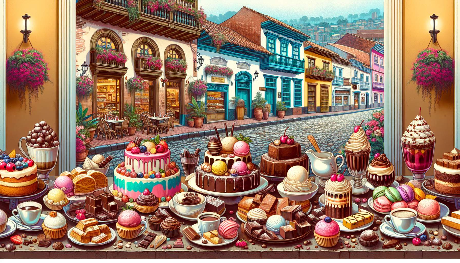 Sweet Treats Top Dessert Spots in Bogotá