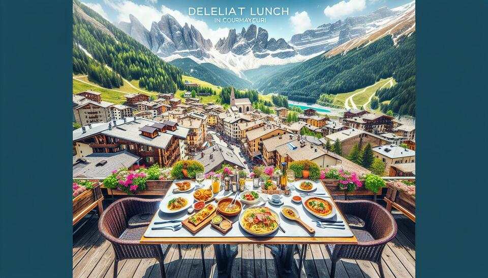 Deliziosi ristoranti per il pranzo a Courmayeur>