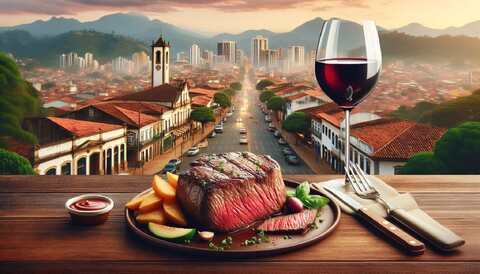 Descubra Restaurantes de Carne em Resende