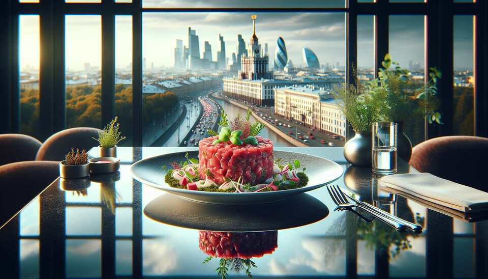 Попробуйте тартар в лучших ресторанах Екатеринбурга>