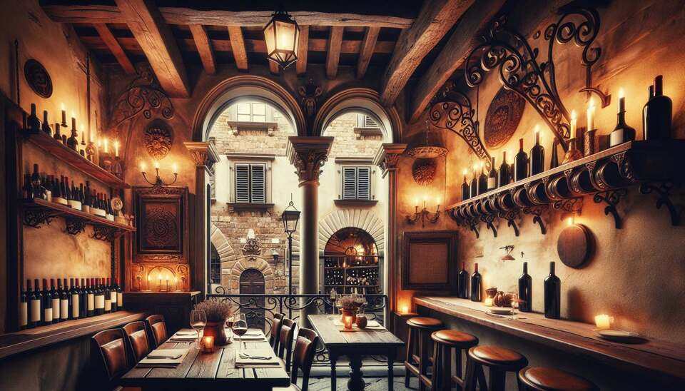 Einzigartige Restaurants in Florenz mit beeindruckendem Interieur>