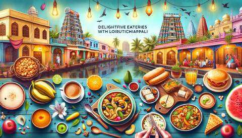 Delightful Eateries with Lodging in Tiruchirappalli