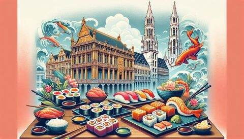 Les Meilleurs Sushi Authentiques à Bruxelles