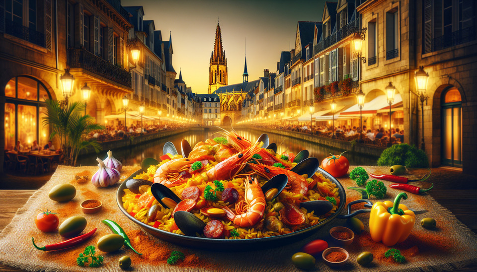 Découvrez les meilleurs restaurants de paella à Tours !>