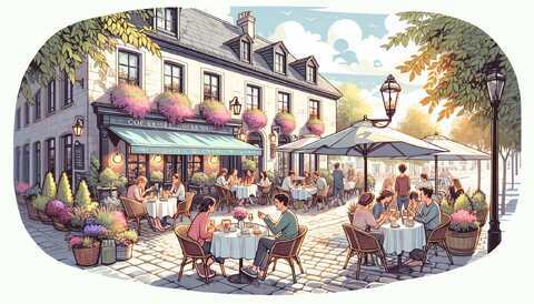 Les plus beaux cafés avec terrasse près de chez vous