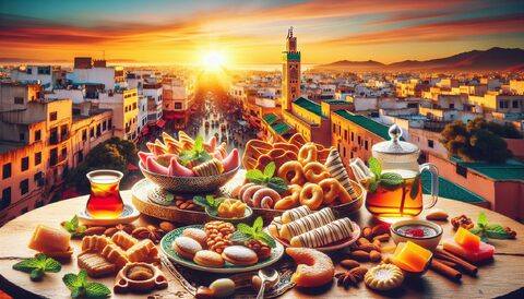 Délices marocains sucrés à Agadir : pâtisseries exquises