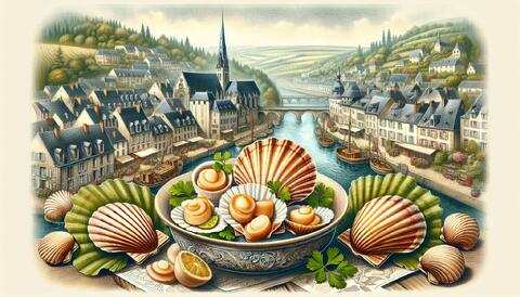 Délices de Coquilles Saint-Jacques à Épinal