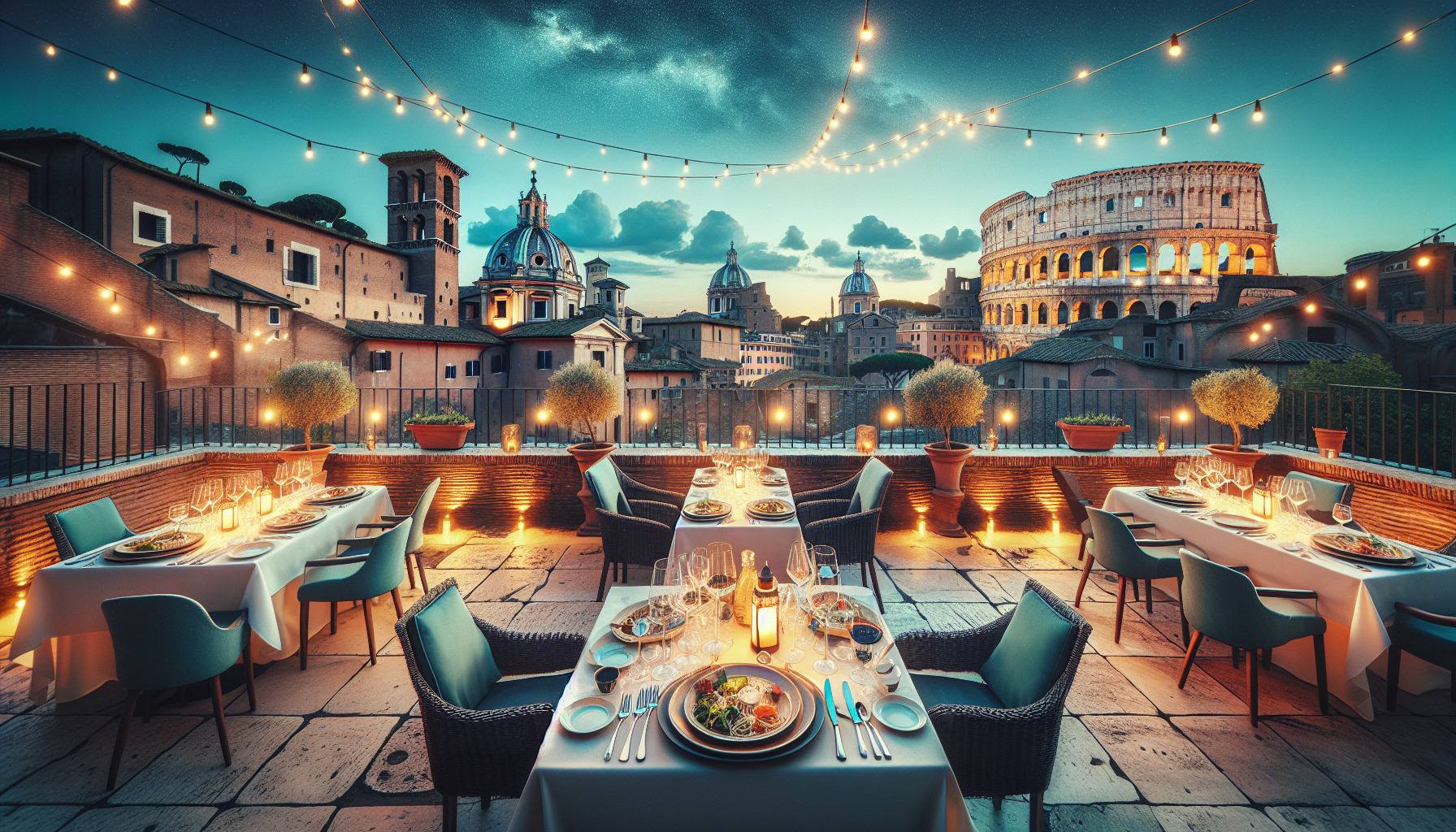 Cena con Vista: Terrazze Panoramiche a Roma