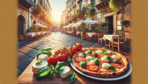 Délices de pizza et burrata à proximité