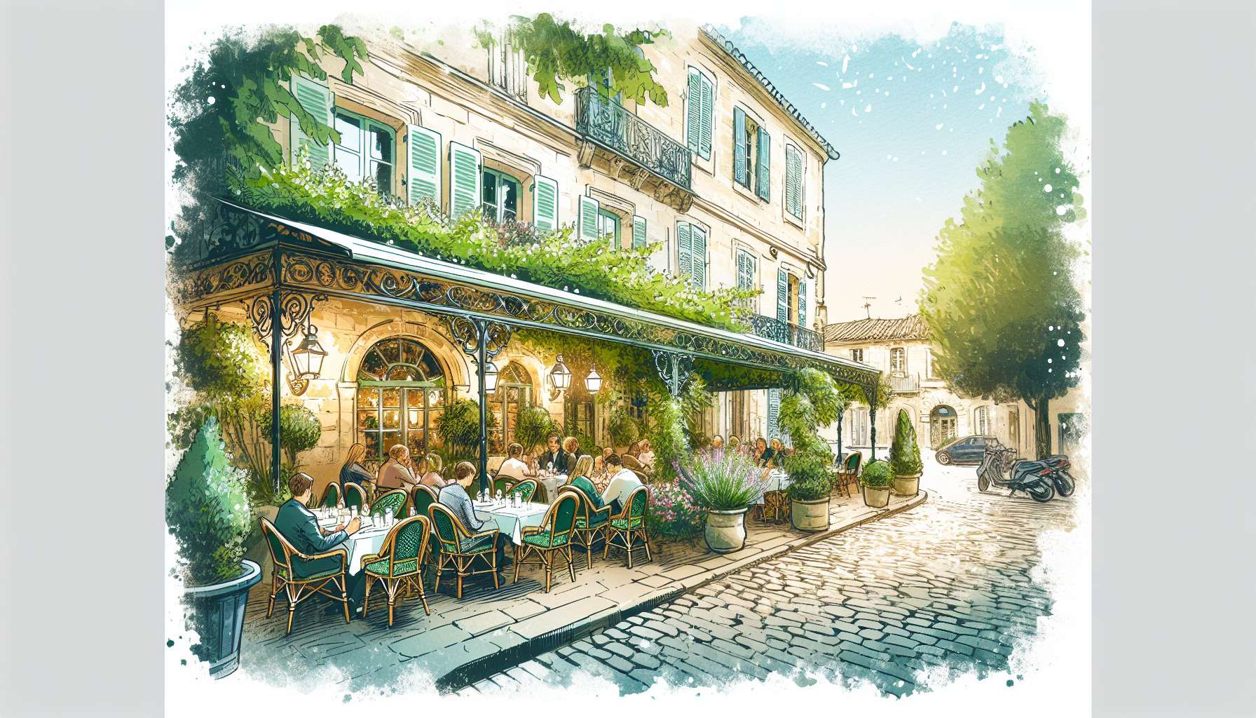 Découvrez les restaurants avec terrasse à Montpellier