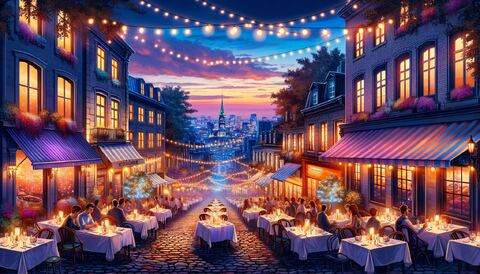 Restaurants romantiques près de Saint Catherine