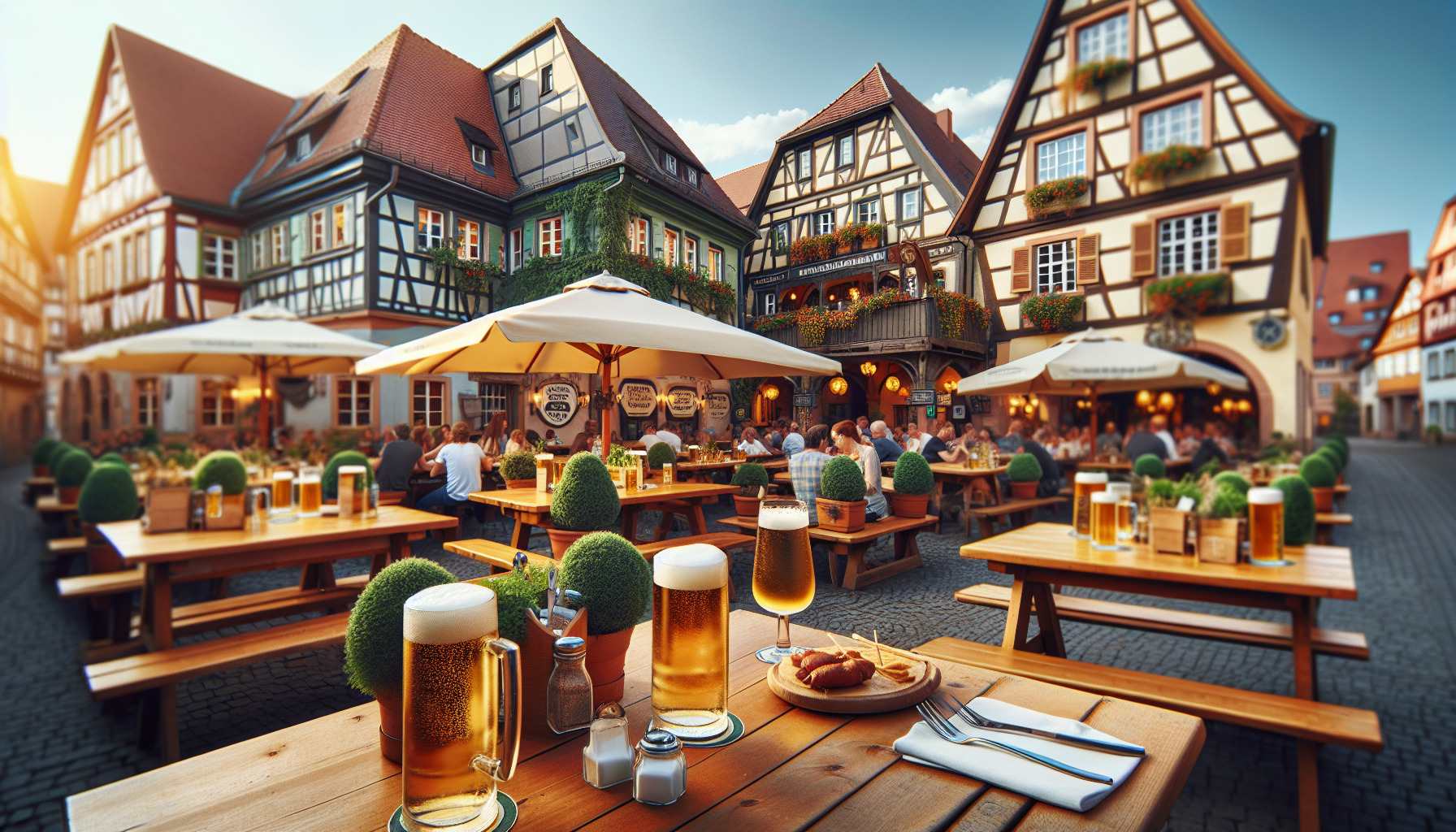 Entdecke die besten Biergärten und Restaurants in Pforzheim!