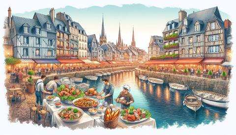 Découvrez les Meilleurs Restaurants à Emporter à Honfleur