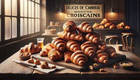 Délices de Cambrai: Croissants Inoubliables