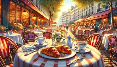 Délices Européens à Paris: Croissants irrésistibles