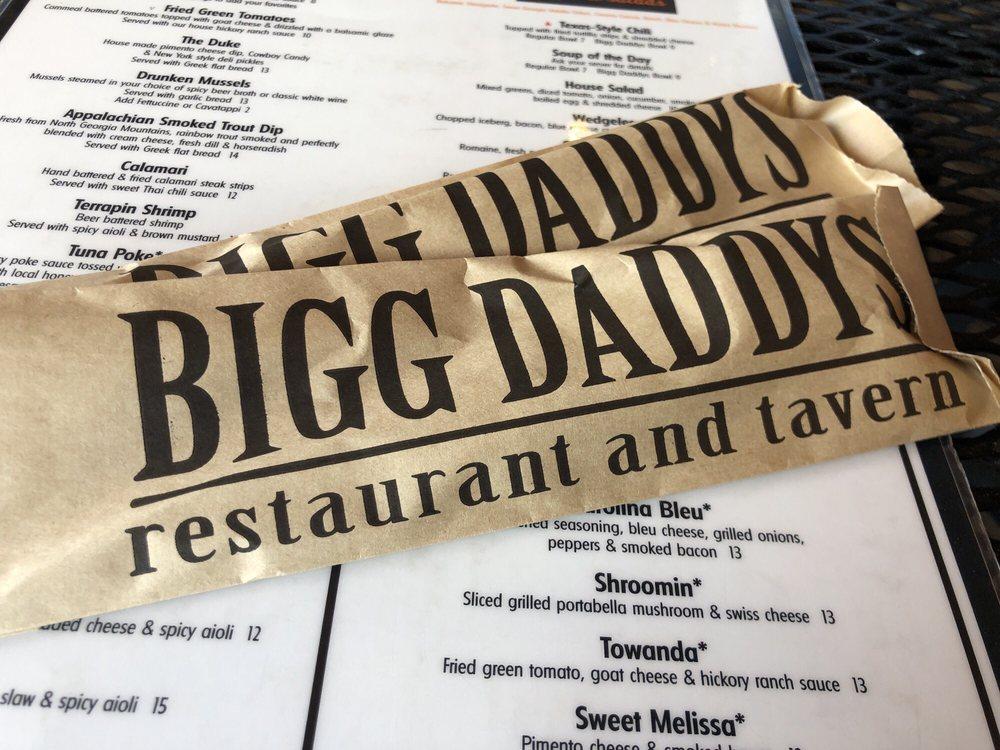 Menu At Bigg Daddys Restaurant Tavern Helen   R000 Menu Bigg Daddys Restaurant And Tavern 