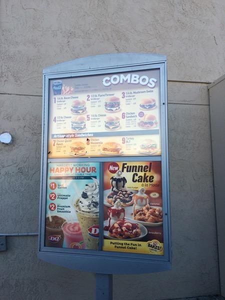 Menu At Dairy Queen Grill And Chill Fast Food Manteca