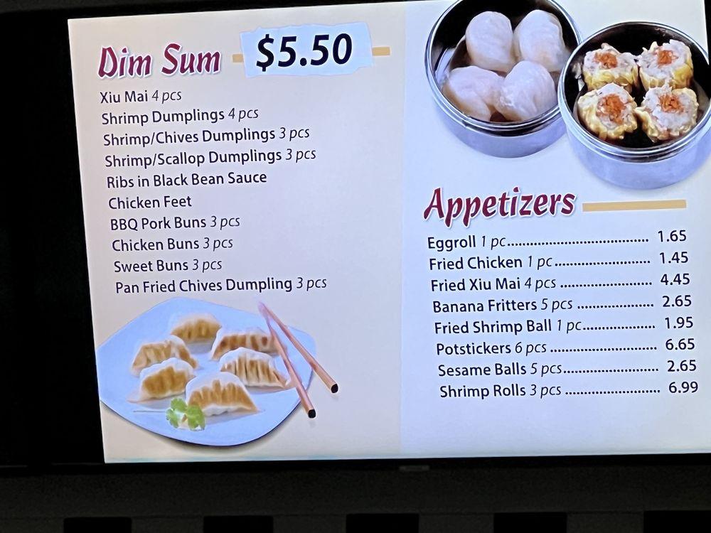 Menu at King Egg Roll restaurant, San Jose, 980 Lundy Ave