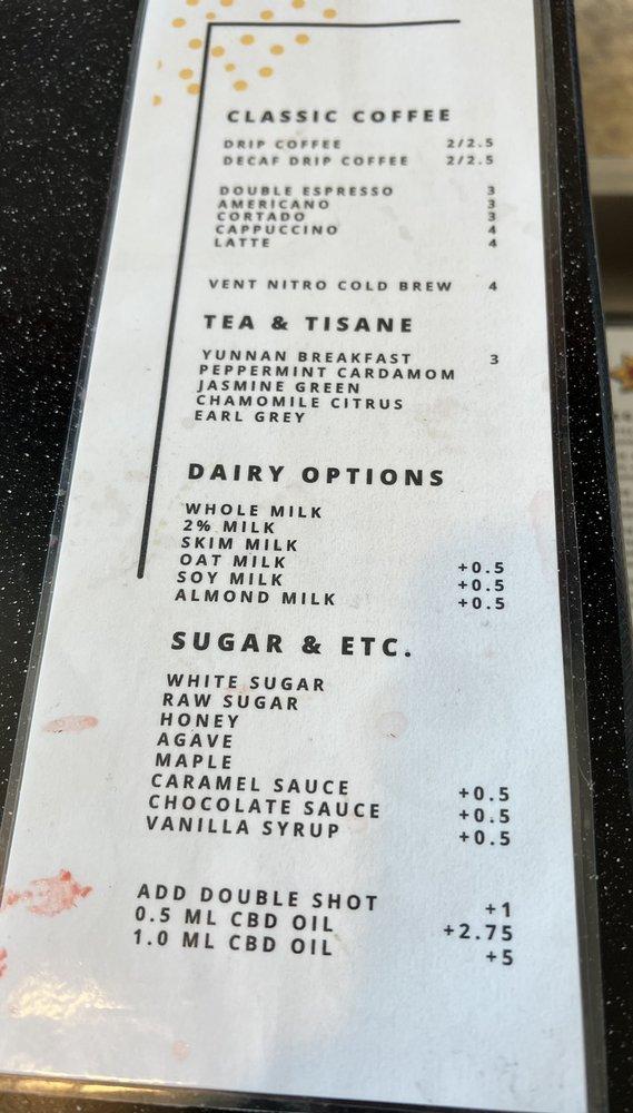 Menu at Kitsch pub & bar, Baltimore