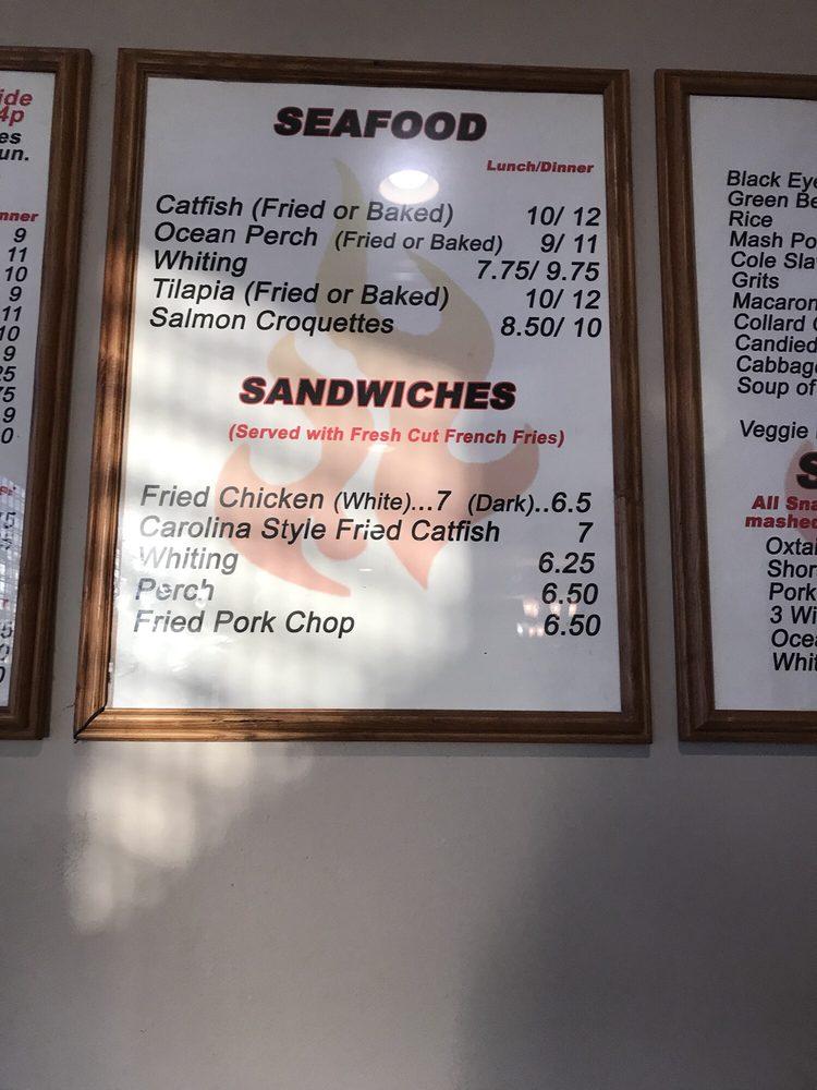 Menu at Angie's Soul Cafe, Cleveland, Carnegie Ave