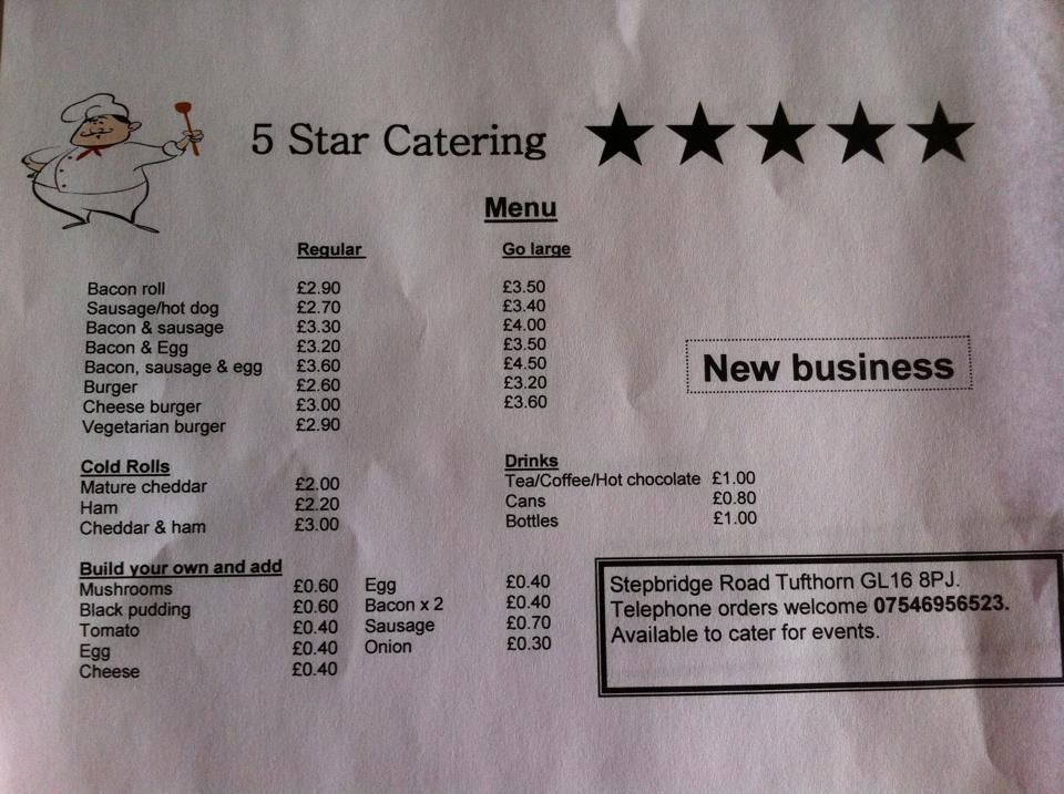 menu-at-5-star-catering-bream