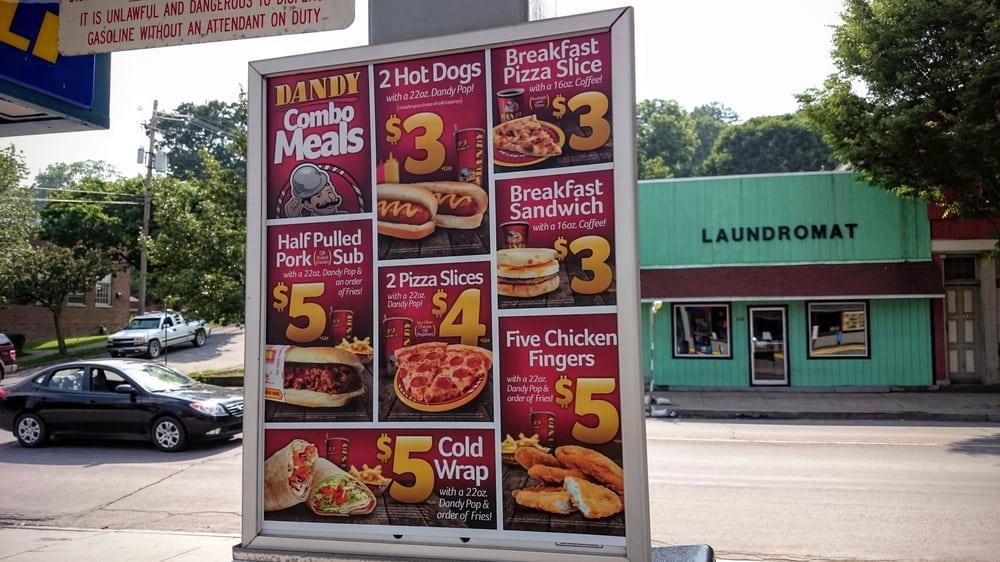 Menu at Dandy Mini Mart pizzeria, Towanda, 625 Main St