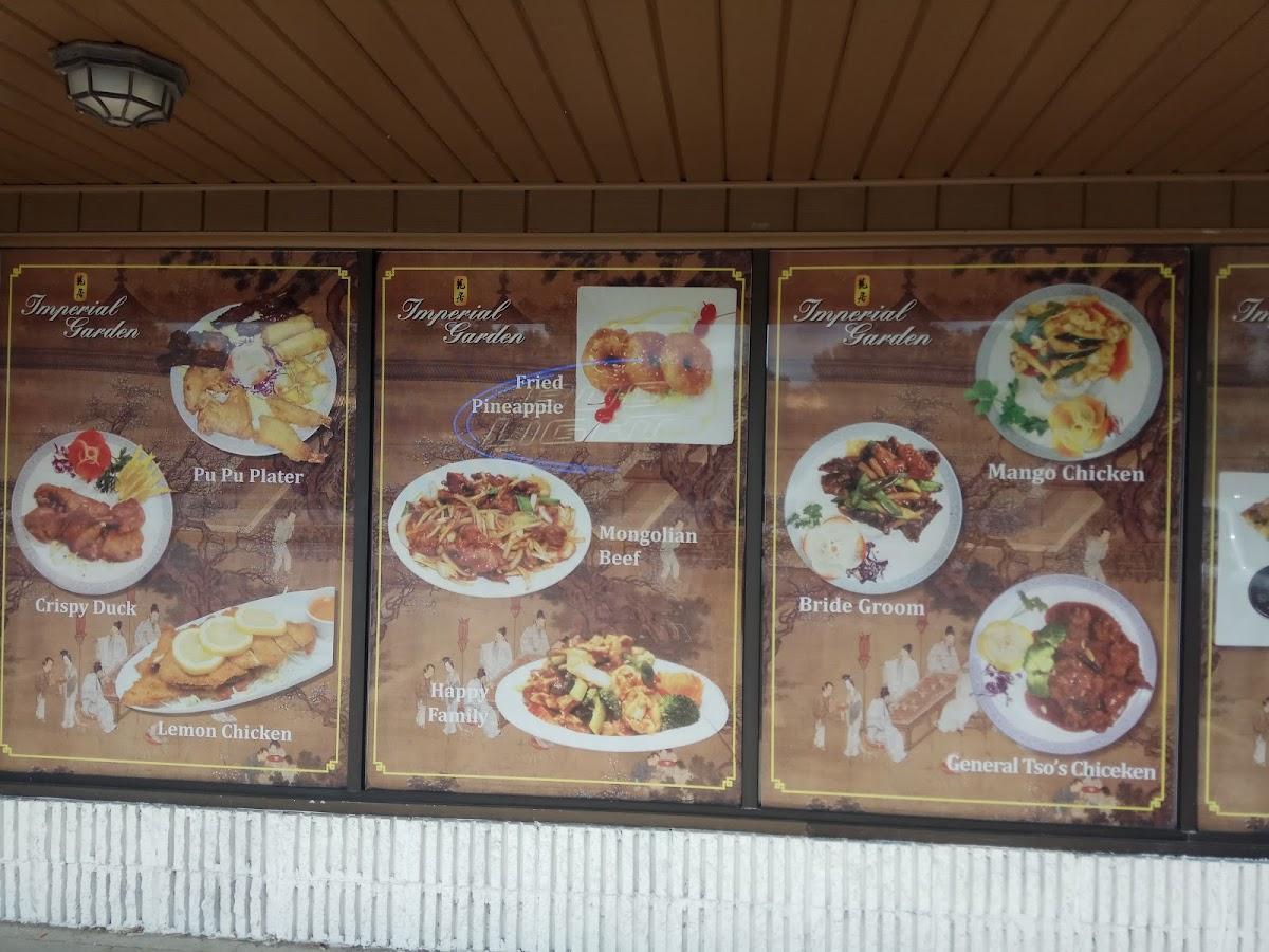 Menu at Imperial Garden Restaurant, Youngstown