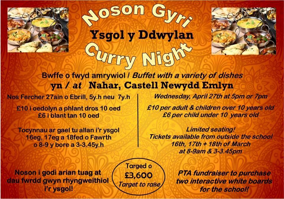 Menu at MOES SPICE LTD restaurant, Newcastle Emlyn