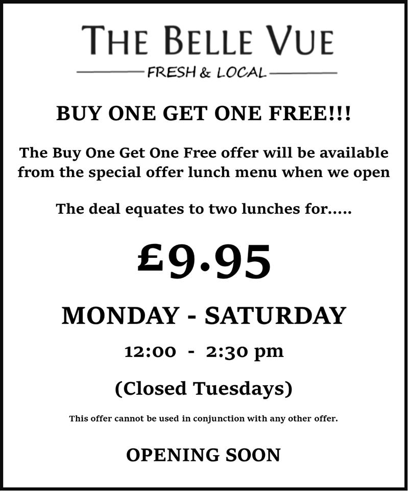 Pub y bar The Belle Vue, Papcastle, Cockermouth Opiniones del restaurante